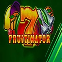Fruitinator Jackpot King online game logo by Blueprint Gaming on fambetscasino.com