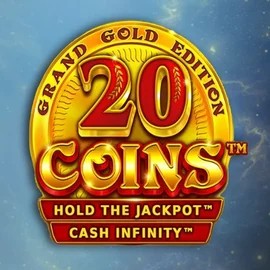20 Coins Grand Gold Edition by Wazdan, showcased at fambetscasino.com – game logo
