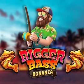 Bigger Bass Bonanza casino game by Pragmatic Play – featured logo at Fambet Casino