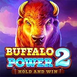Buffalo Power 2: Hold and Win online game logo by Playson on fambetscasino.com