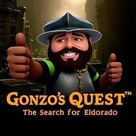 Gonzo's Quest by NetEnt, showcased at fambetscasino.com – game logo