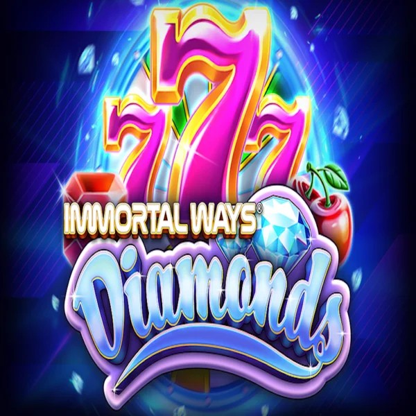 Immortal Ways Diamonds slot logo by RubyPlay at Fambet Casino