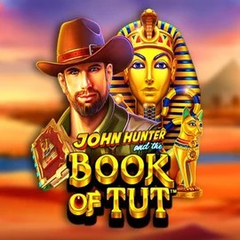 John Hunter and the Book of Tut online game logo by Pragmatic Play on fambetscasino.com