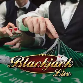 Live Blackjack by Evolution, showcased at fambetscasino.com – game logo