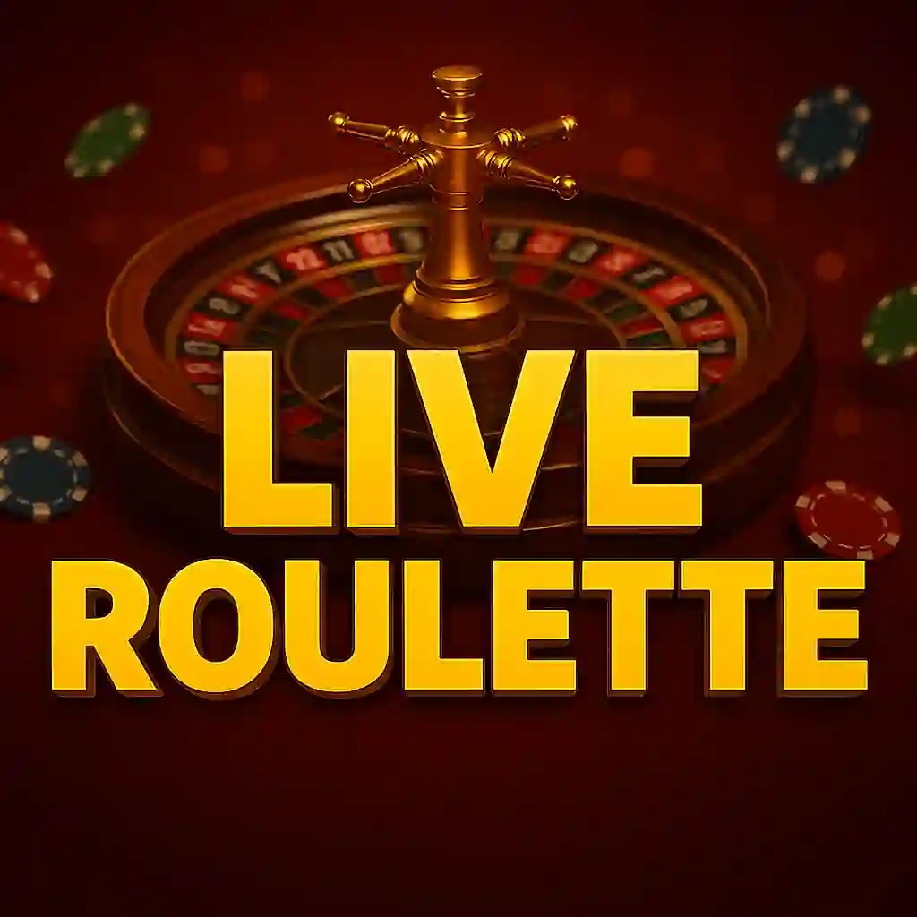 Live Roulette logo – Live Casino by Evolution at Fambet Casino