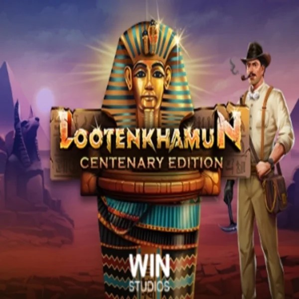 Official Slots logo: LootEnKhamun Centenary by bwin.party at Fambet Casino