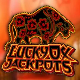 Lucky Ox Jackpots by Rival, showcased at fambetscasino.com – game logo