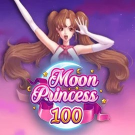 Moon Princess 100 online game logo by Play’n GO on fambetscasino.com