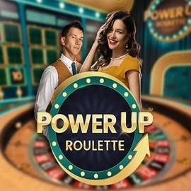 PowerUP Roulette logo by Pragmatic Play Fambet Casino