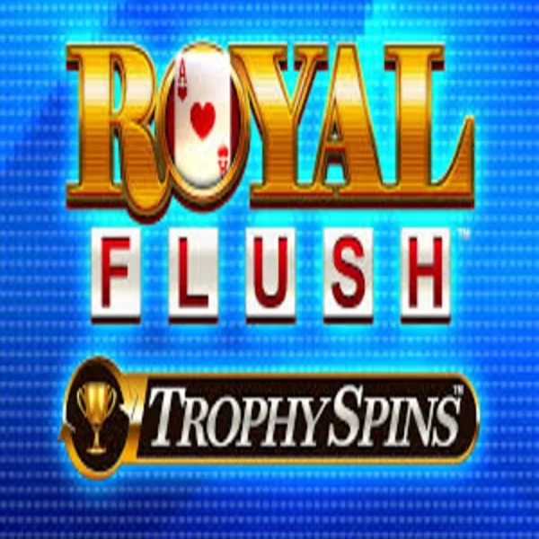Royal Flush Trophy Spins logo by Greentube at Fambet Casino