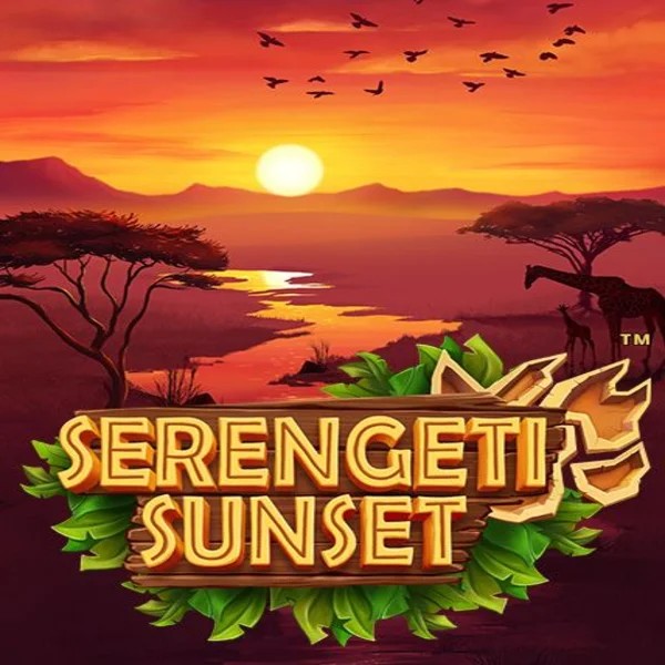 Serengeti Sunset slot logo by Skywind Group at Fambet Casino