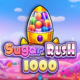 Sugar Rush 1000 by Pragmatic Play, showcased at fambetscasino.com – game logo