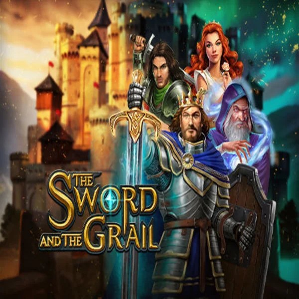The Sword and the Grail logo – Slots by Play’n GO at Fambet Casino